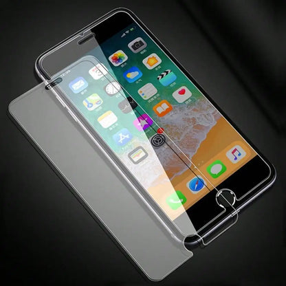 3pcs Universal Tempered Glass Screen Protector, 9H Hardness Anti-Scratch Bubble-Free, HD Clear Bulk Pack For All iPhone Smartphones