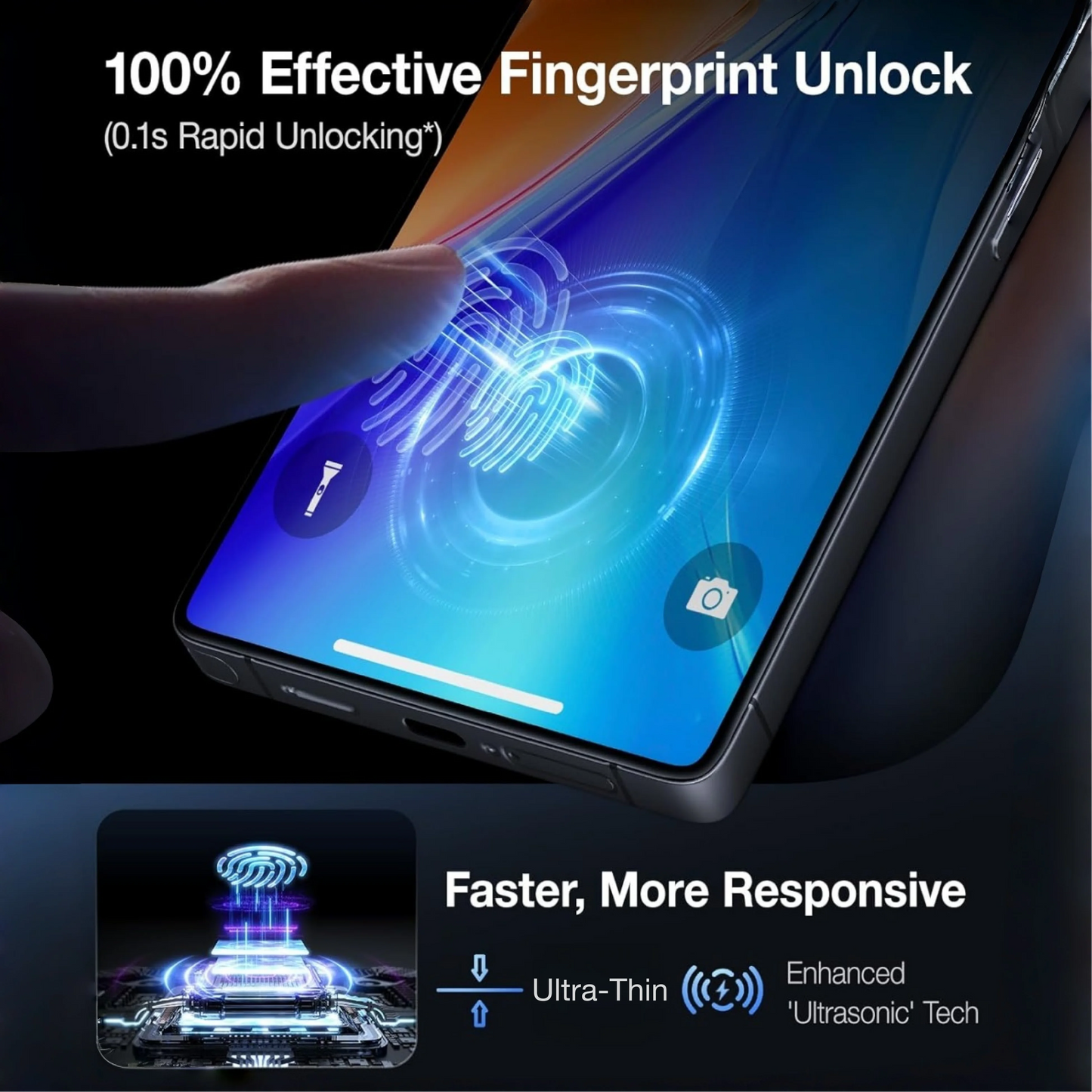 3Pcs Tempered Glass For Galaxy S26 S25 Edge S24 Ultra Plus A57 A37 A36 Screen Protector 9H Mobile Accessories Fingerprint